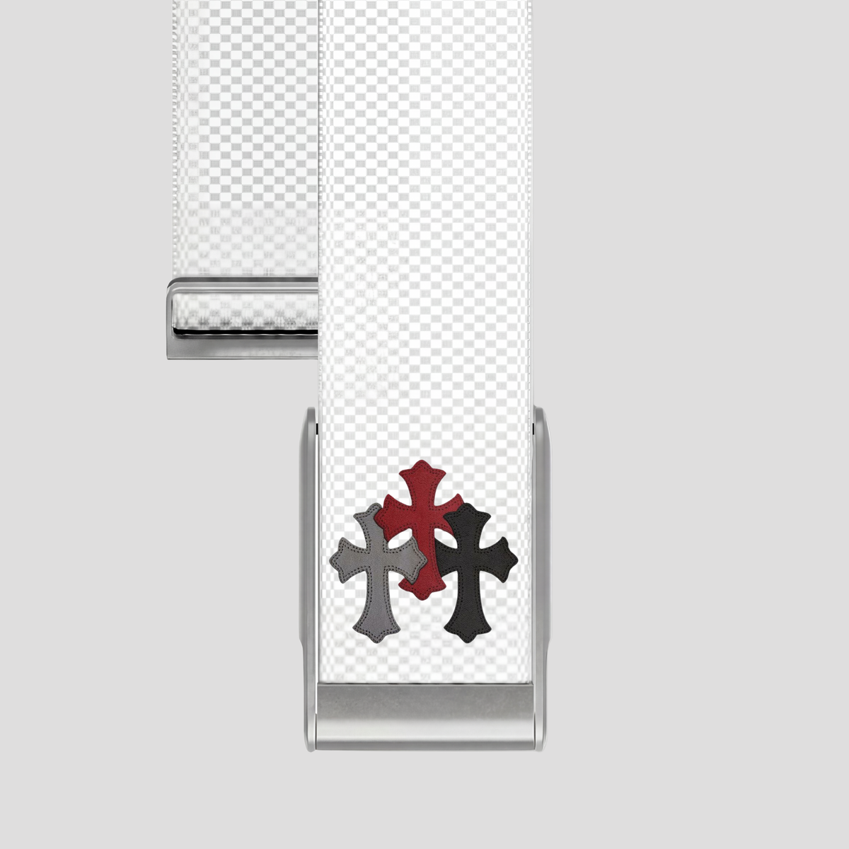 Whoop Hearts White - Clasp
