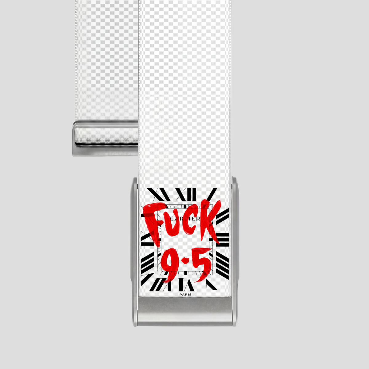 F*ck 9-5 White - Clasp