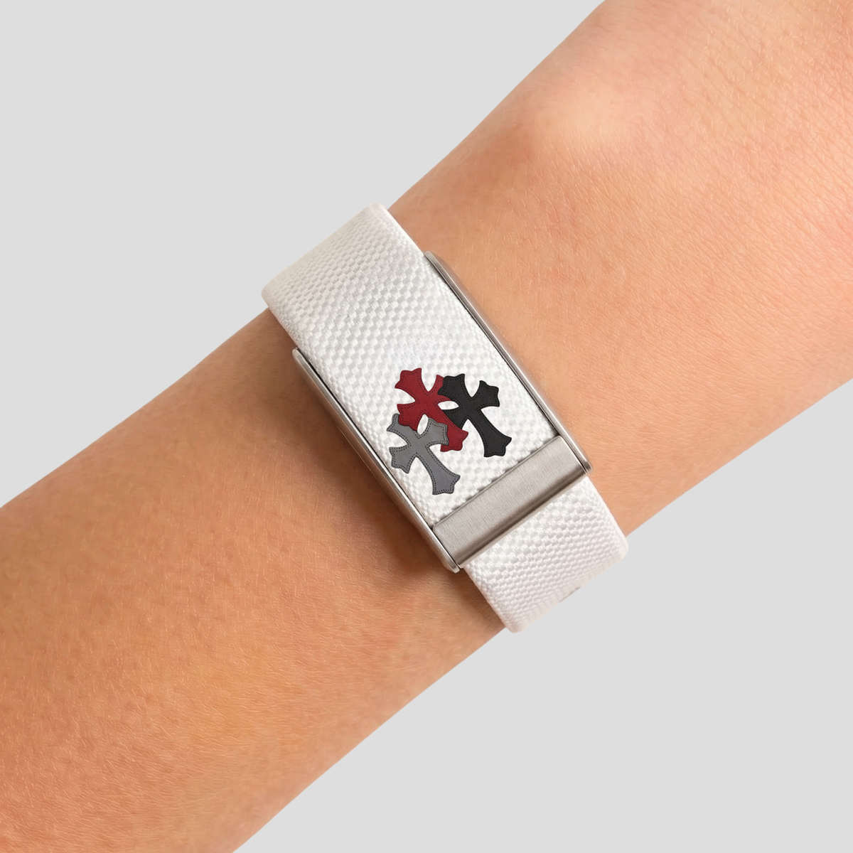Whoop Hearts White - Wrist