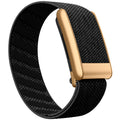 WHOOP 5.0 Standard Woven Band — Matte Rose Gold - 黑灰