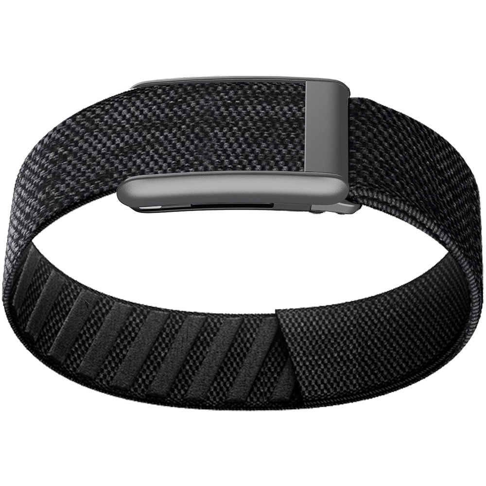 WHOOP 5.0 Bicep Band (Standard) — Matte Silver - 黑灰