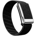 WHOOP 5.0 Standard Woven Band — Titanium Silver (MG) - 黑灰