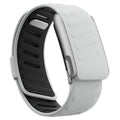 WHOOP 5.0 Silicone Band — Matte Silver (MG) - 浅灰黑