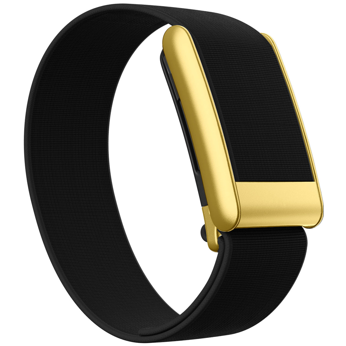 WHOOP 5.0 Waterproof Band — Matte Gold - 黑色