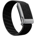 WHOOP 5.0 Standard Woven Band — Matte Silver (MG) - 黑灰