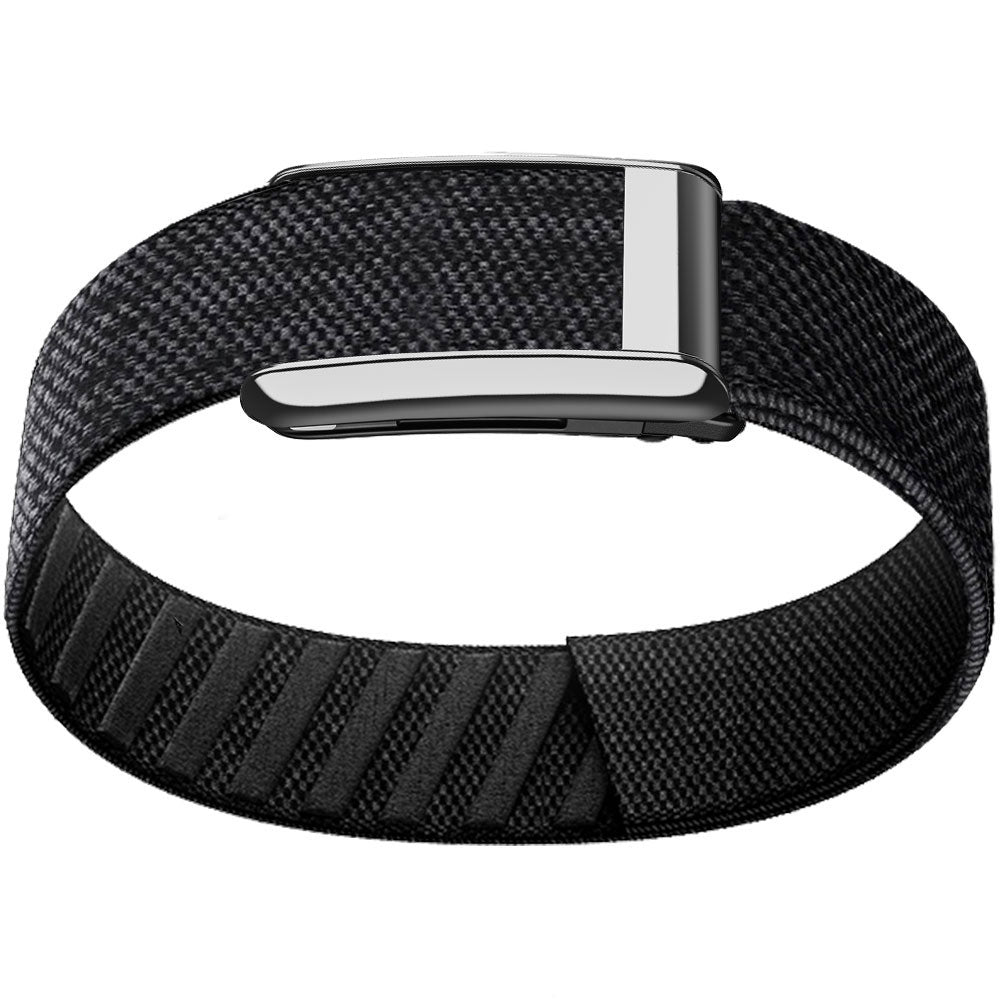 WHOOP 5.0 Bicep Band (Standard) — Titanium Silver - 黑灰