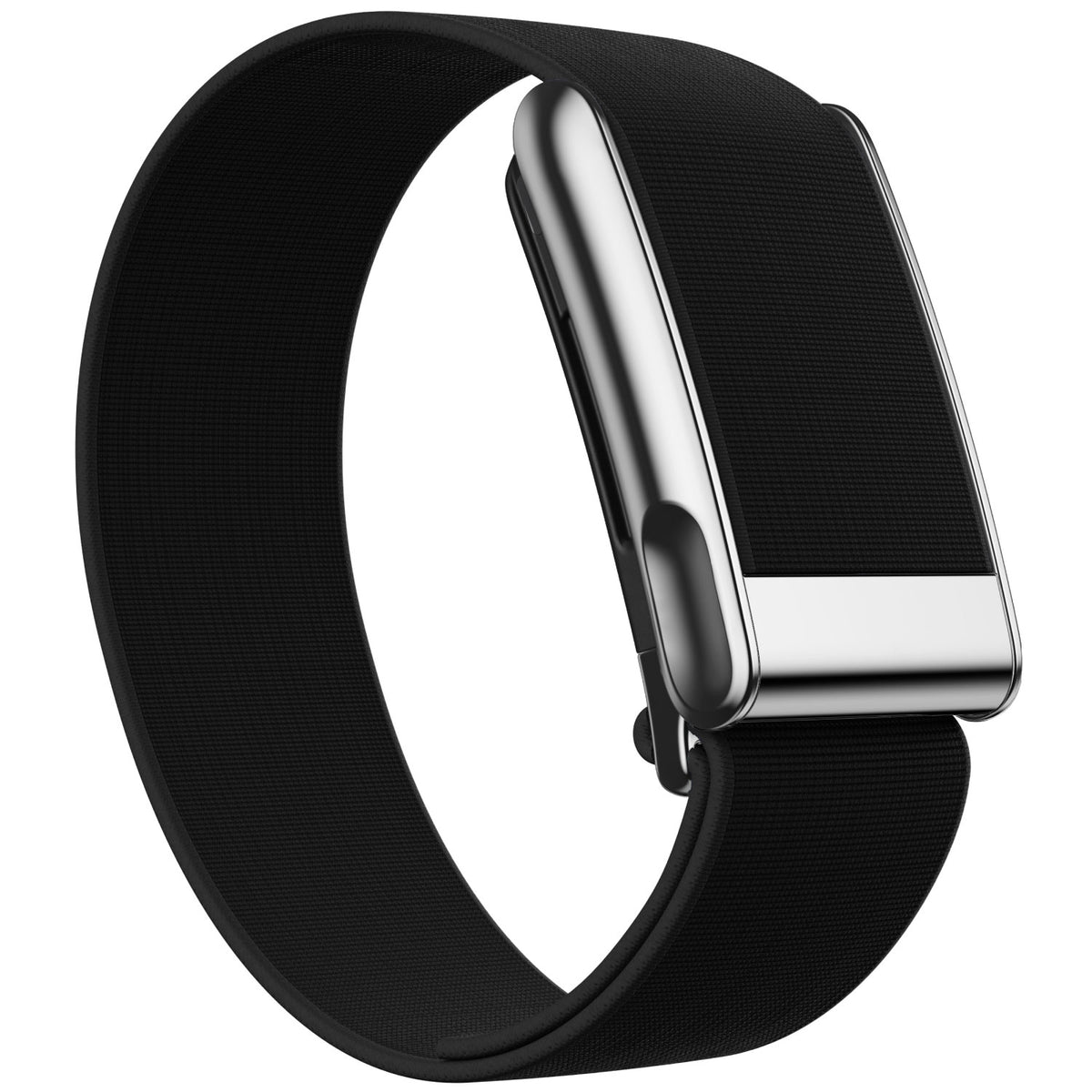 WHOOP 5.0 Waterproof Band — Titanium Silver (MG) - 黑色