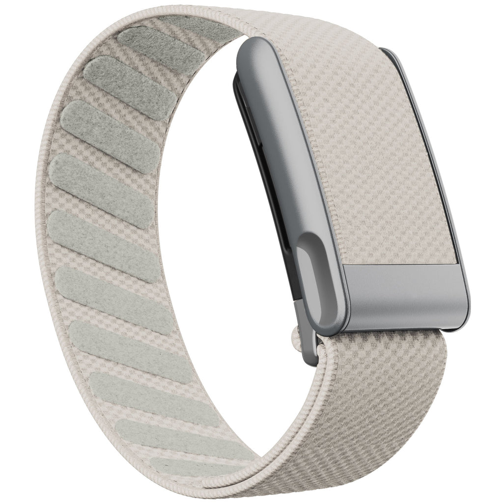 WHOOP 5.0 Standard Woven Band — Matte Silver (MG) - 星光