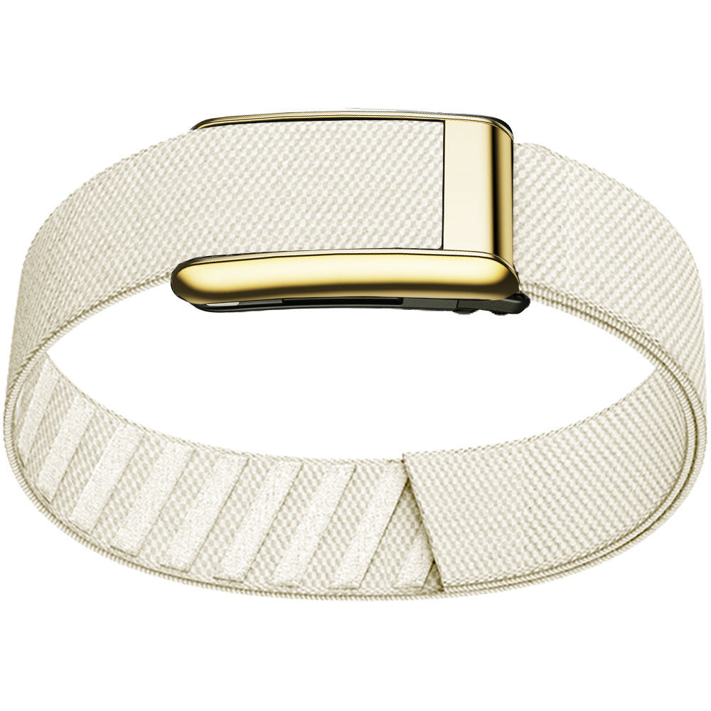 WHOOP 5.0 Bicep Band (Standard) — Titanium Gold - 星光