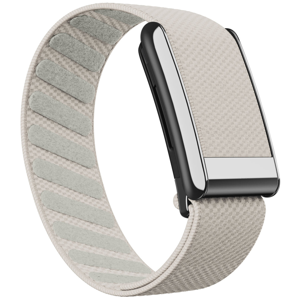 WHOOP 5.0 Standard Woven Band — Titanium Silver - 星光