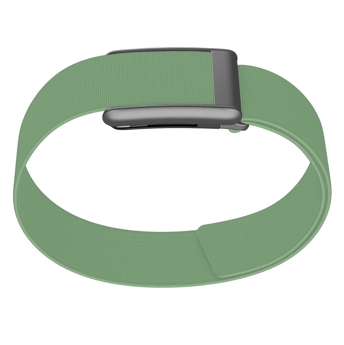 WHOOP 5.0 Bicep Band (Waterproof) — Matte Silver - 绿色