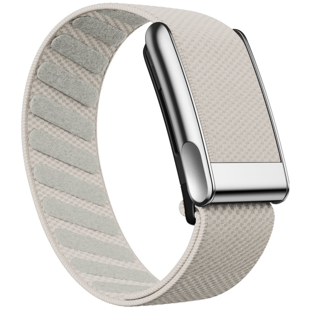 WHOOP 5.0 Standard Woven Band — Titanium Silver (MG) - 星光