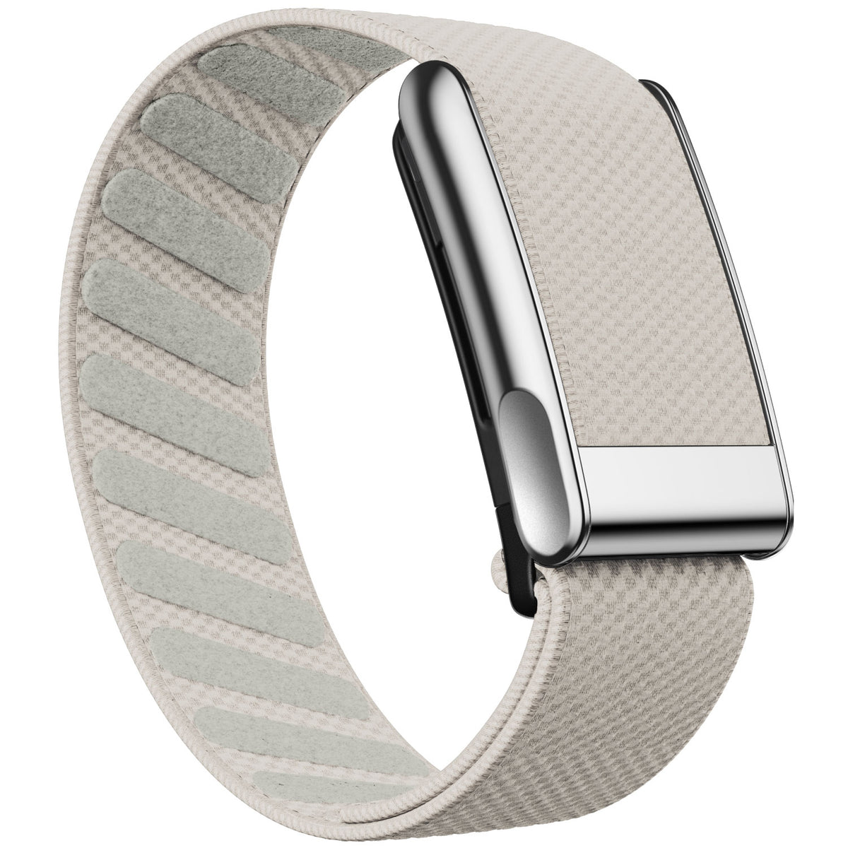 WHOOP 5.0 Standard Woven Band — Titanium Silver (MG) - 星光