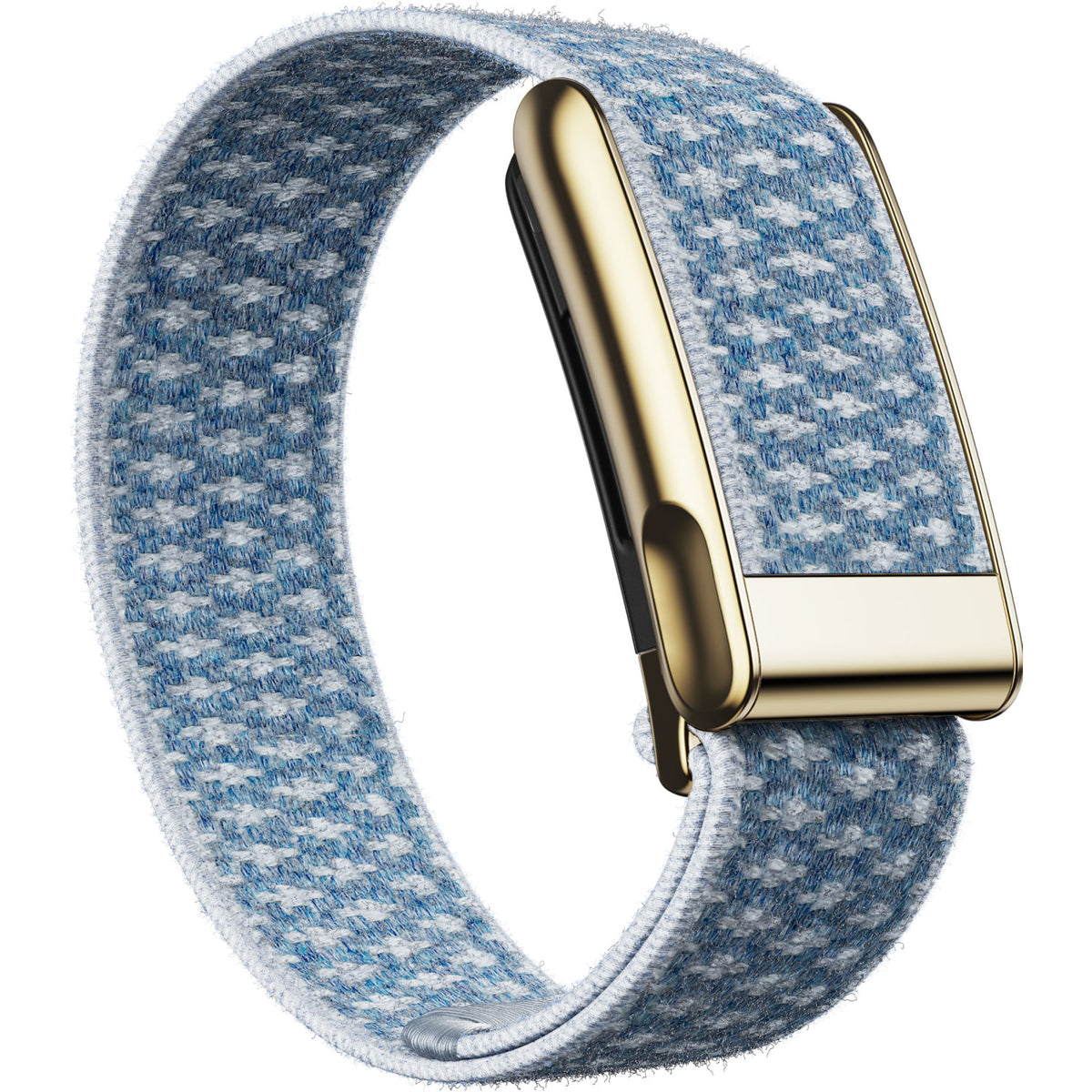 WHOOP 5.0 Wool / Knit Band — Titanium Gold (MG) - 蓝色