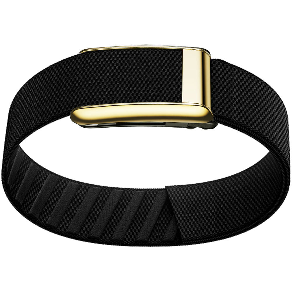 WHOOP 5.0 Bicep Band (Standard) — Titanium Gold - 全黑