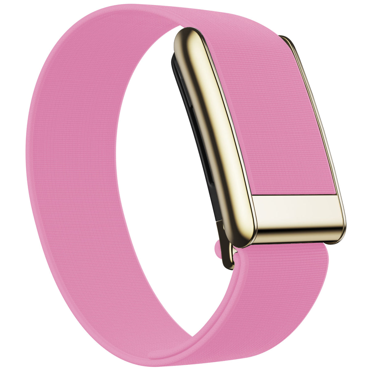 WHOOP 5.0 Waterproof Band — Titanium Gold - 粉色