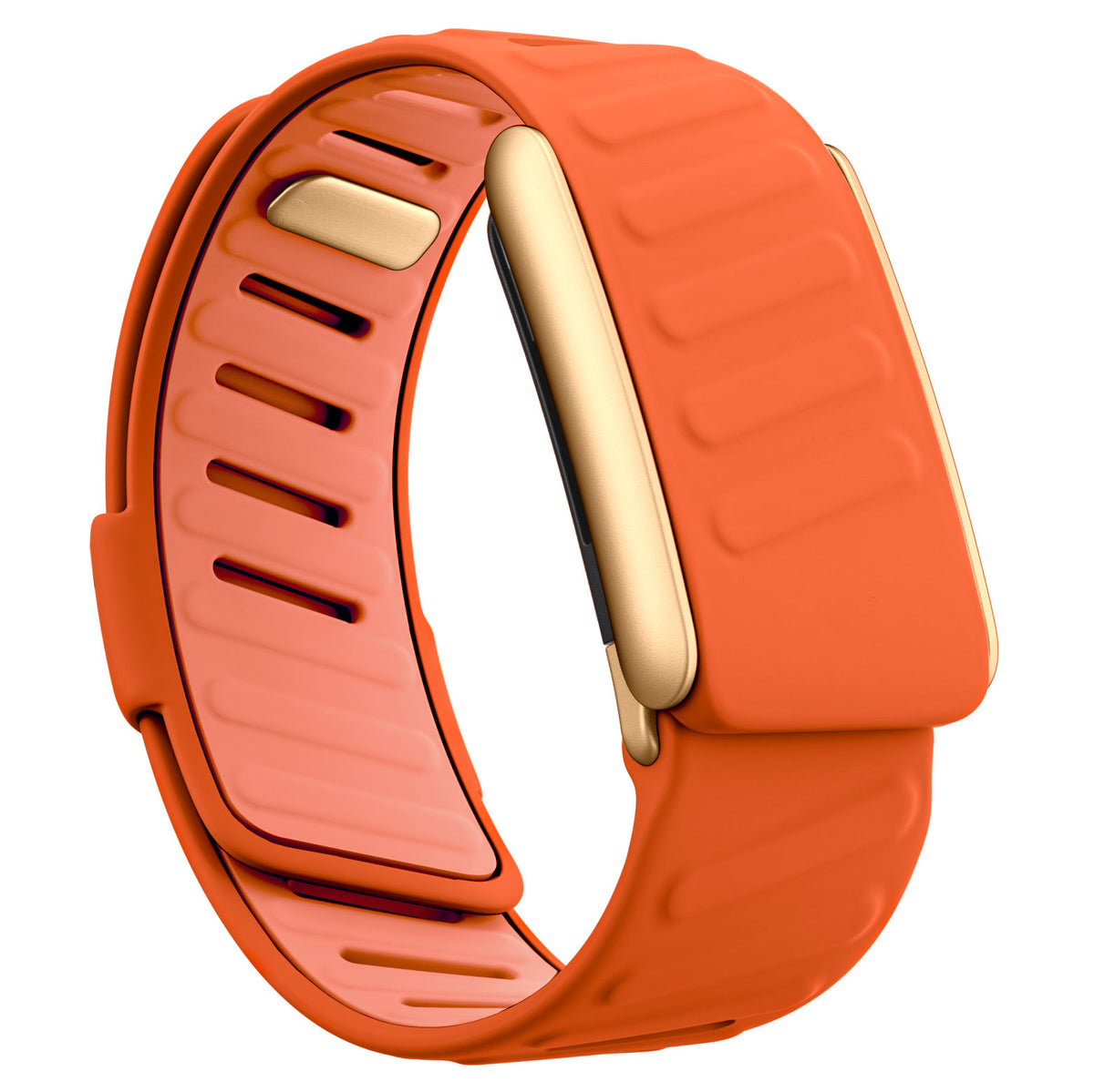 WHOOP 5.0 Silicone Band — Matte Rose Gold - 橙色