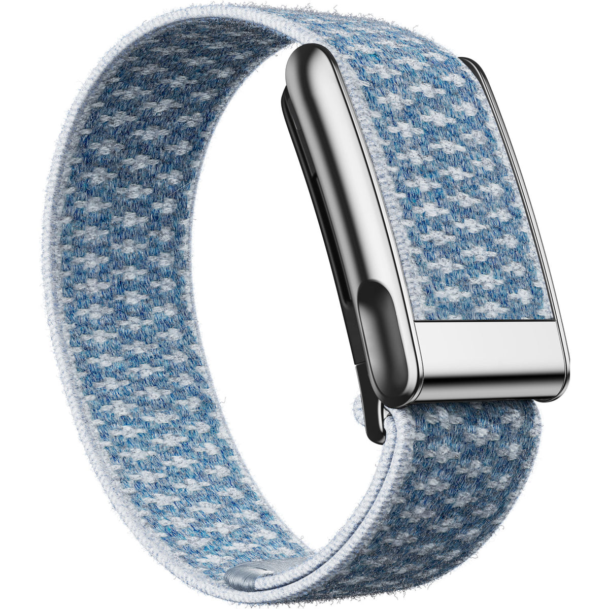 WHOOP 5.0 Wool / Knit Band — Titanium Silver (MG) - 蓝色