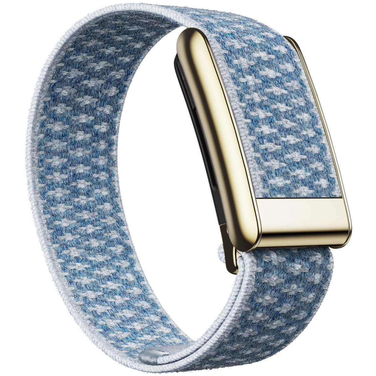 WHOOP 5.0 Wool / Knit Band — Titanium Gold - 蓝色
