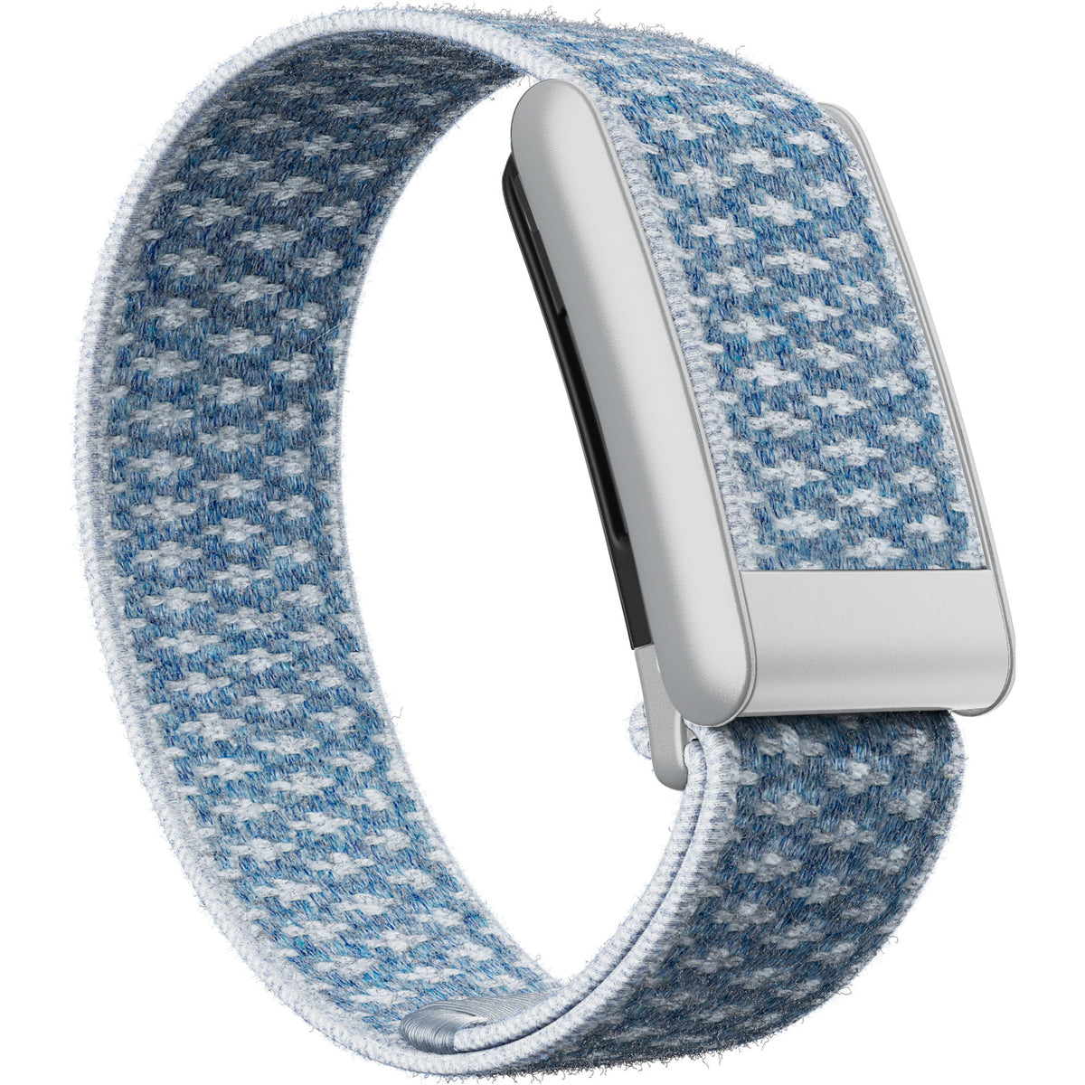 WHOOP 5.0 Wool / Knit Band — Matte Silver - 蓝色