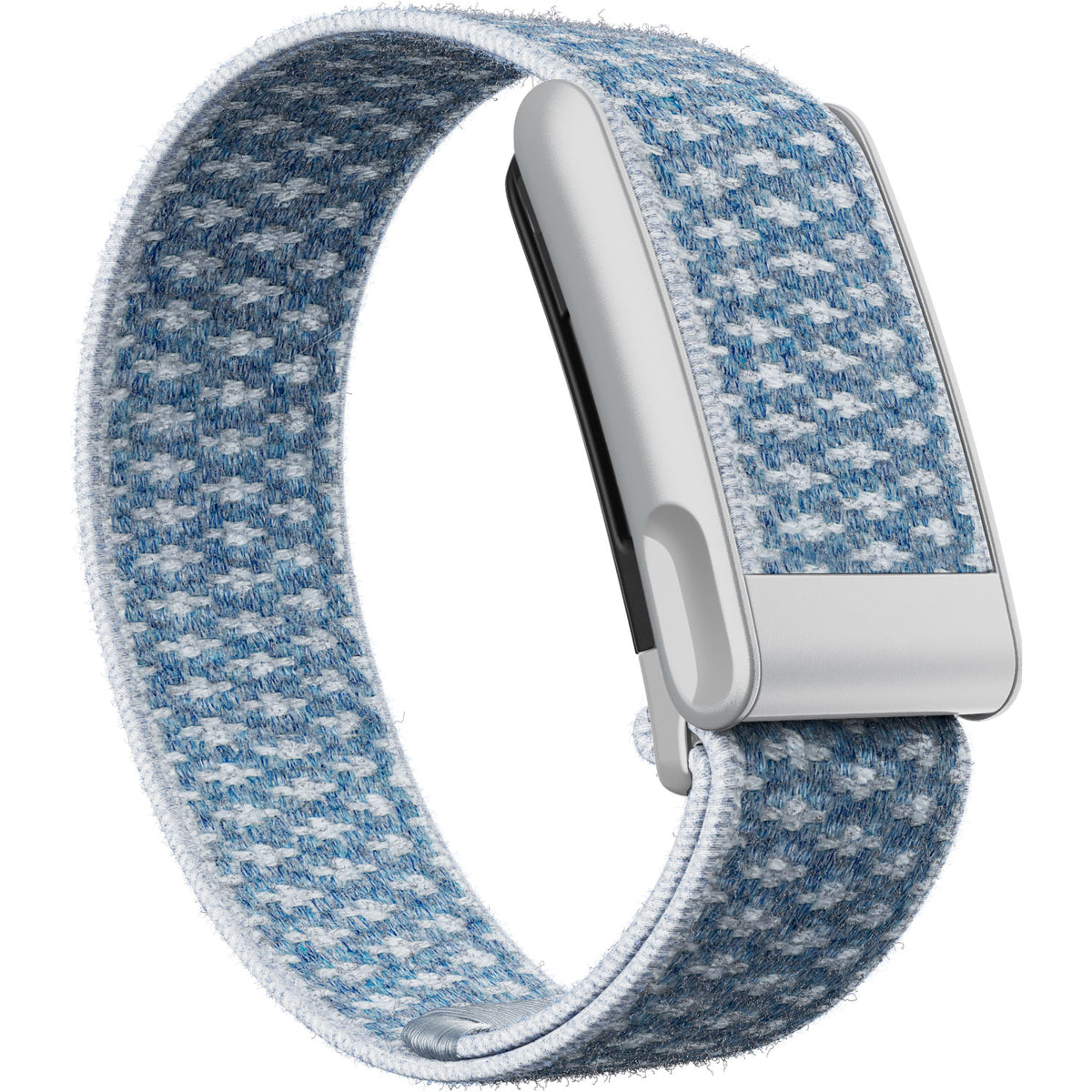 WHOOP 5.0 Wool / Knit Band — Matte Silver (MG) - 蓝色