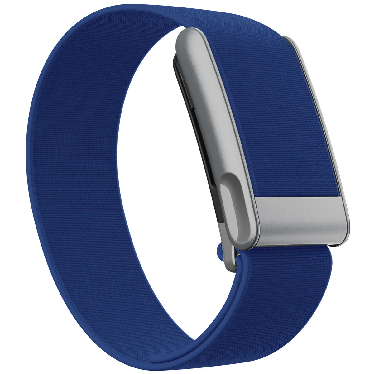 WHOOP 5.0 Waterproof Band — Matte Silver (MG) - 蓝色
