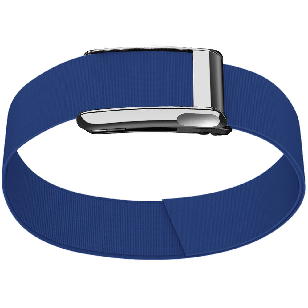 WHOOP 5.0 Bicep Band (Waterproof) — Titanium (MG) - 蓝色