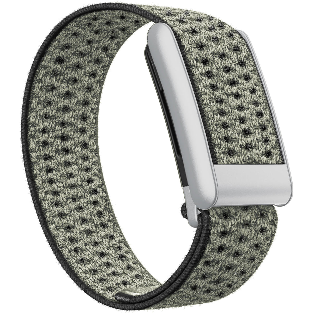 WHOOP 5.0 Wool / Knit Band — Matte Silver - 绿色