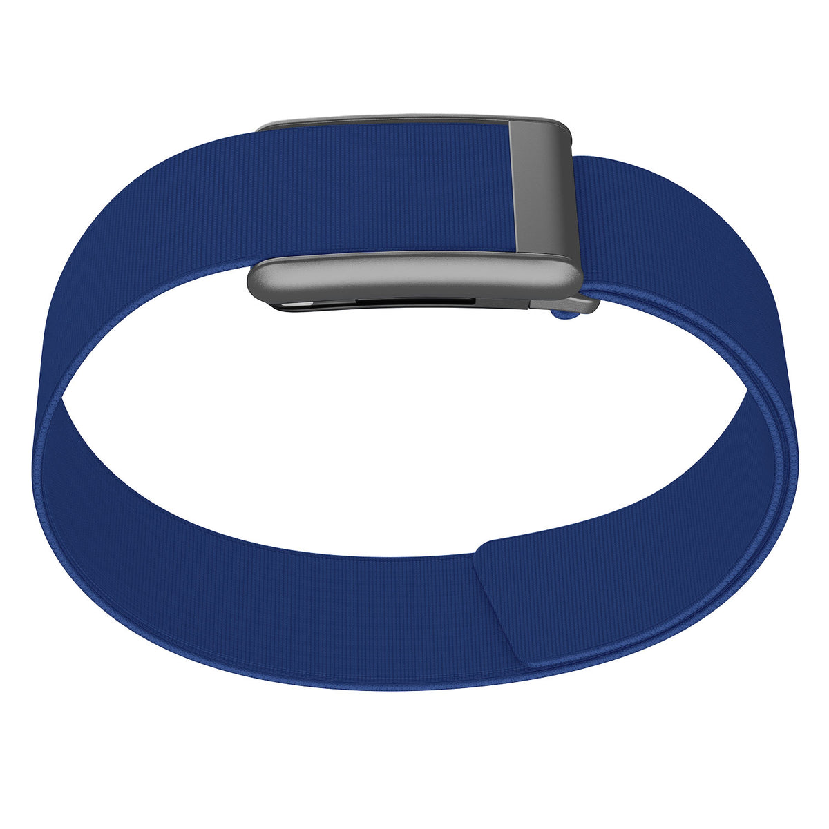 WHOOP 5.0 Bicep Band (Waterproof) — Matte Silver - 蓝色
