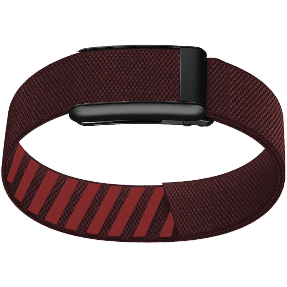 WHOOP 5.0 Bicep Band (Standard) — Matte Black - 铁锈红