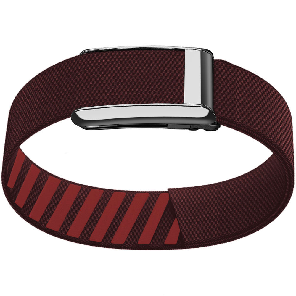 WHOOP 5.0 Bicep Band (Standard) — Titanium Silver - 铁锈红