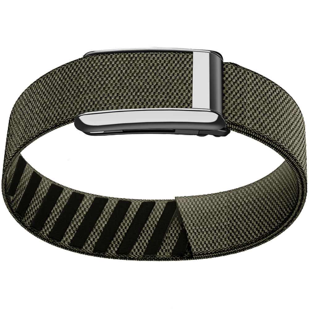 WHOOP 5.0 Bicep Band (Standard) — Titanium Silver - 灰绿