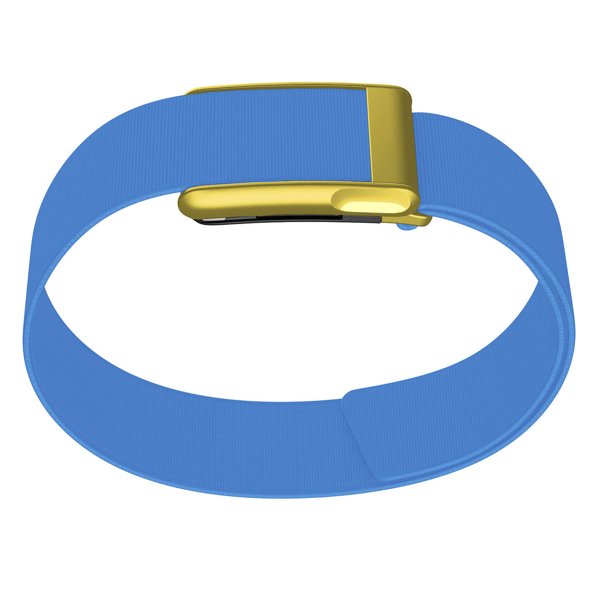 WHOOP 5.0 Bicep Band (Waterproof) — Matte Gold (MG) - 亮蓝