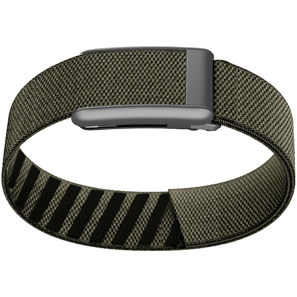WHOOP 5.0 Bicep Band (Standard) — Matte Silver - 灰绿