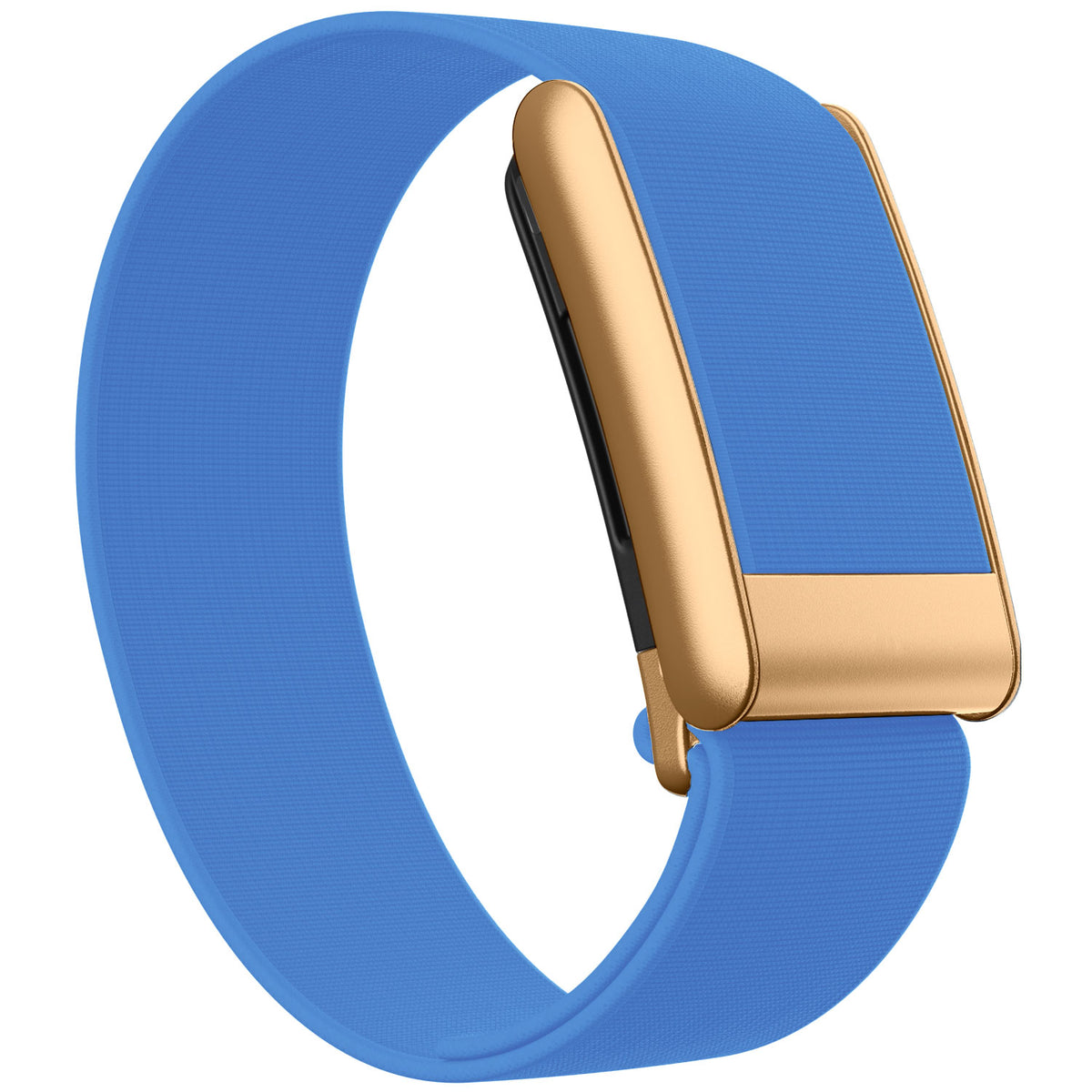 WHOOP 5.0 Waterproof Band — Matte Rose Gold - 亮蓝