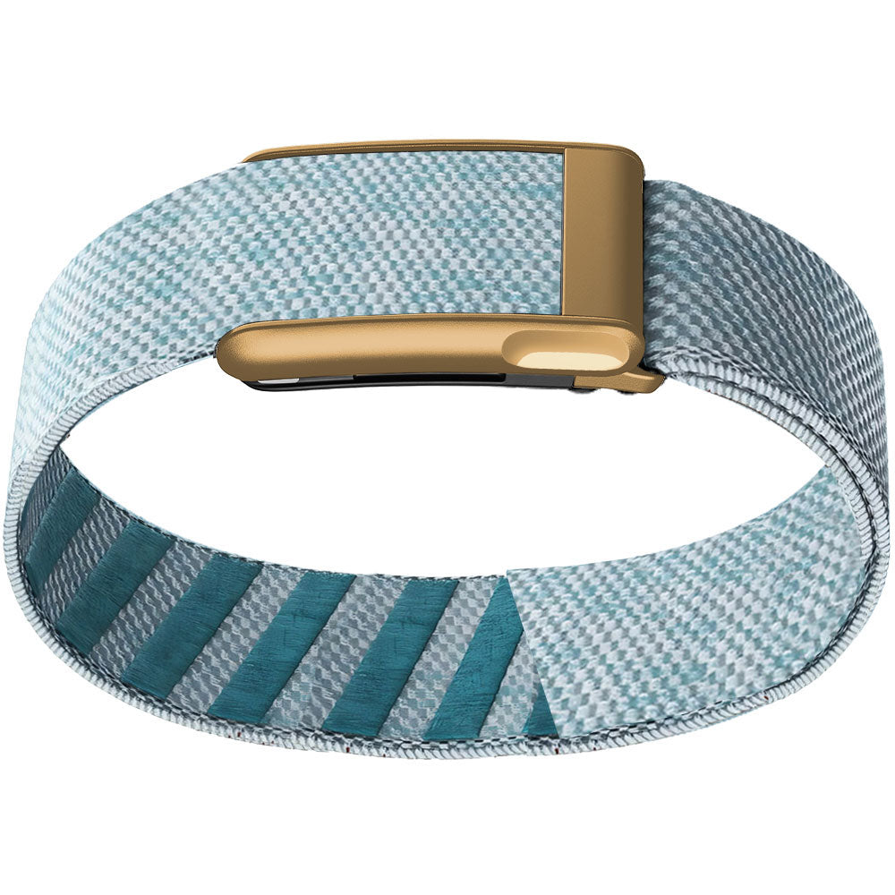 WHOOP 5.0 Bicep Band (Standard) — Matte Rose Gold (MG) - 钻石蓝