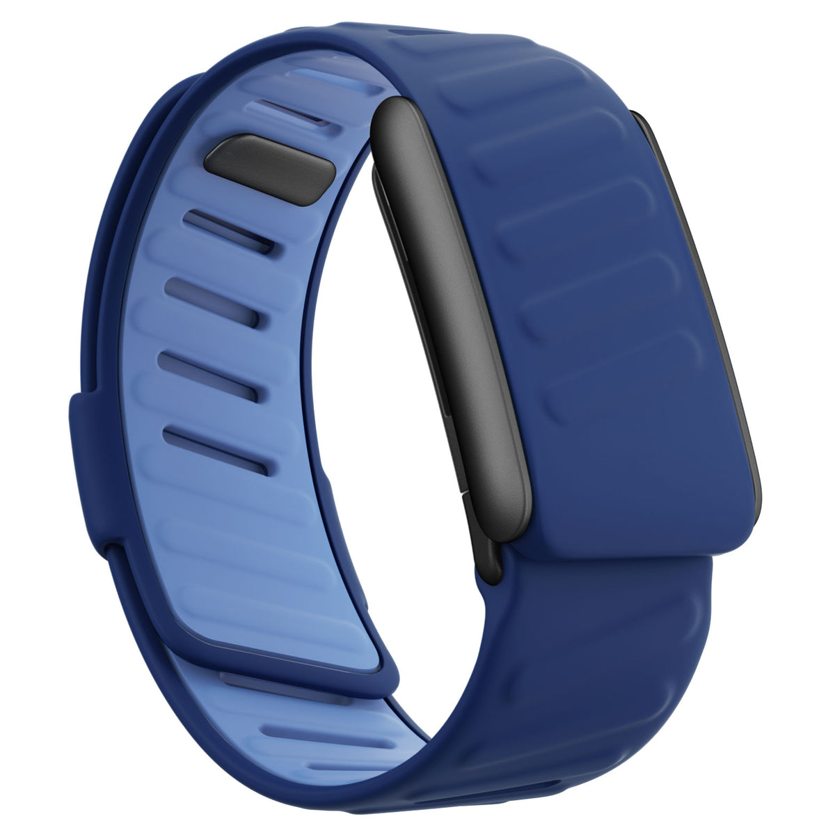 WHOOP 5.0 Silicone Band — Matte Black - 深蓝色