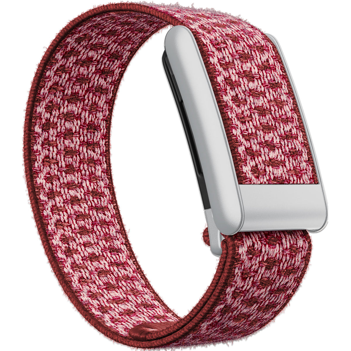 WHOOP 5.0 Wool / Knit Band — Matte Silver - 红色