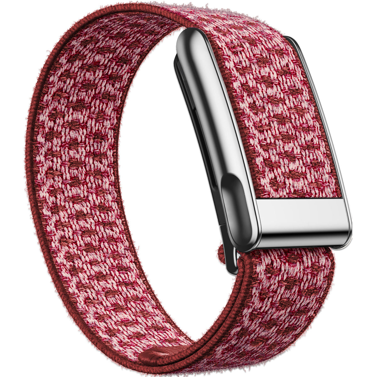 WHOOP 5.0 Wool / Knit Band — Titanium Silver (MG) - 红色