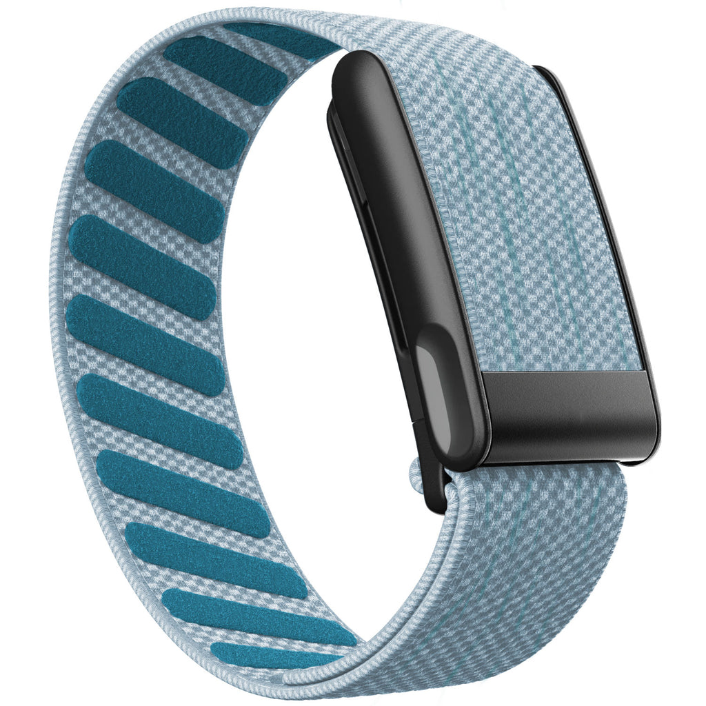 WHOOP 5.0 Standard Woven Band — Matte Black (MG) - 钻石蓝
