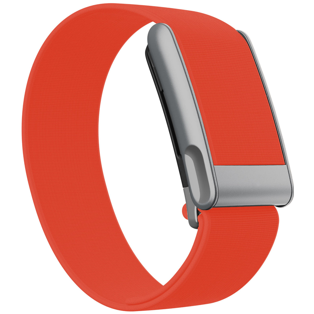 WHOOP 5.0 Waterproof Band — Matte Silver (MG) - 红色
