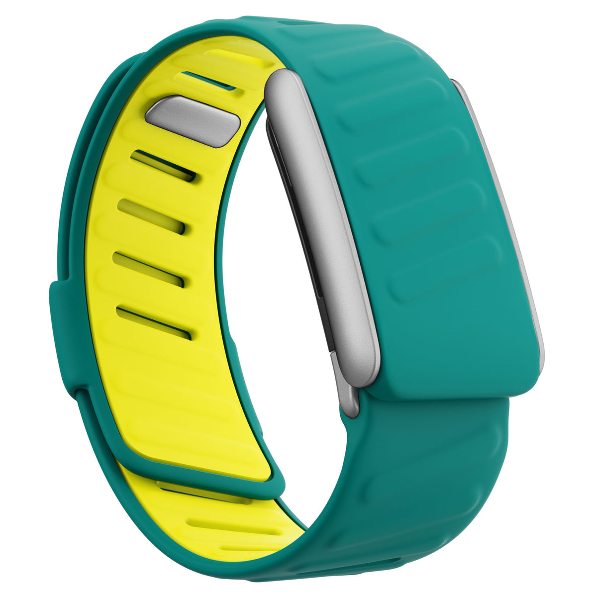 WHOOP 5.0 Silicone Band — Matte Silver - 牛油果