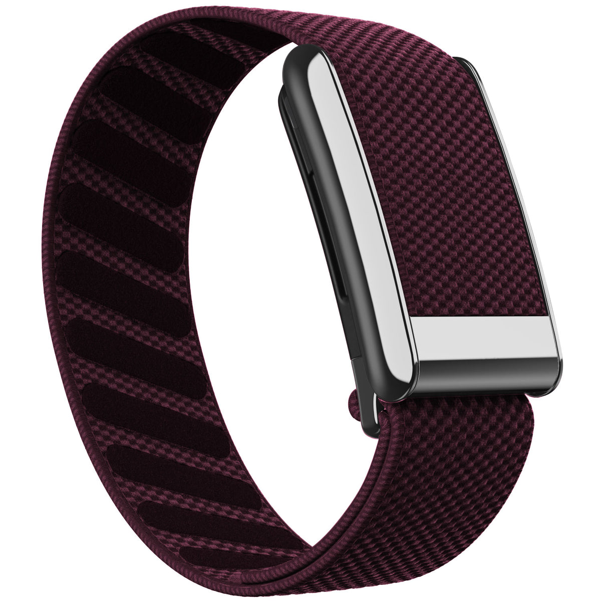 WHOOP 5.0 Standard Woven Band — Titanium Silver - 梅子