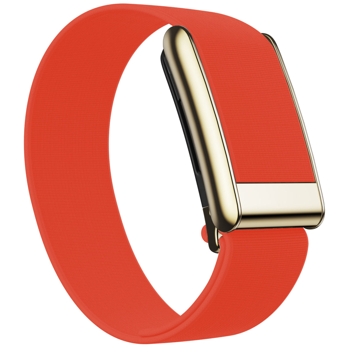 WHOOP 5.0 Waterproof Band — Titanium Gold - 红色