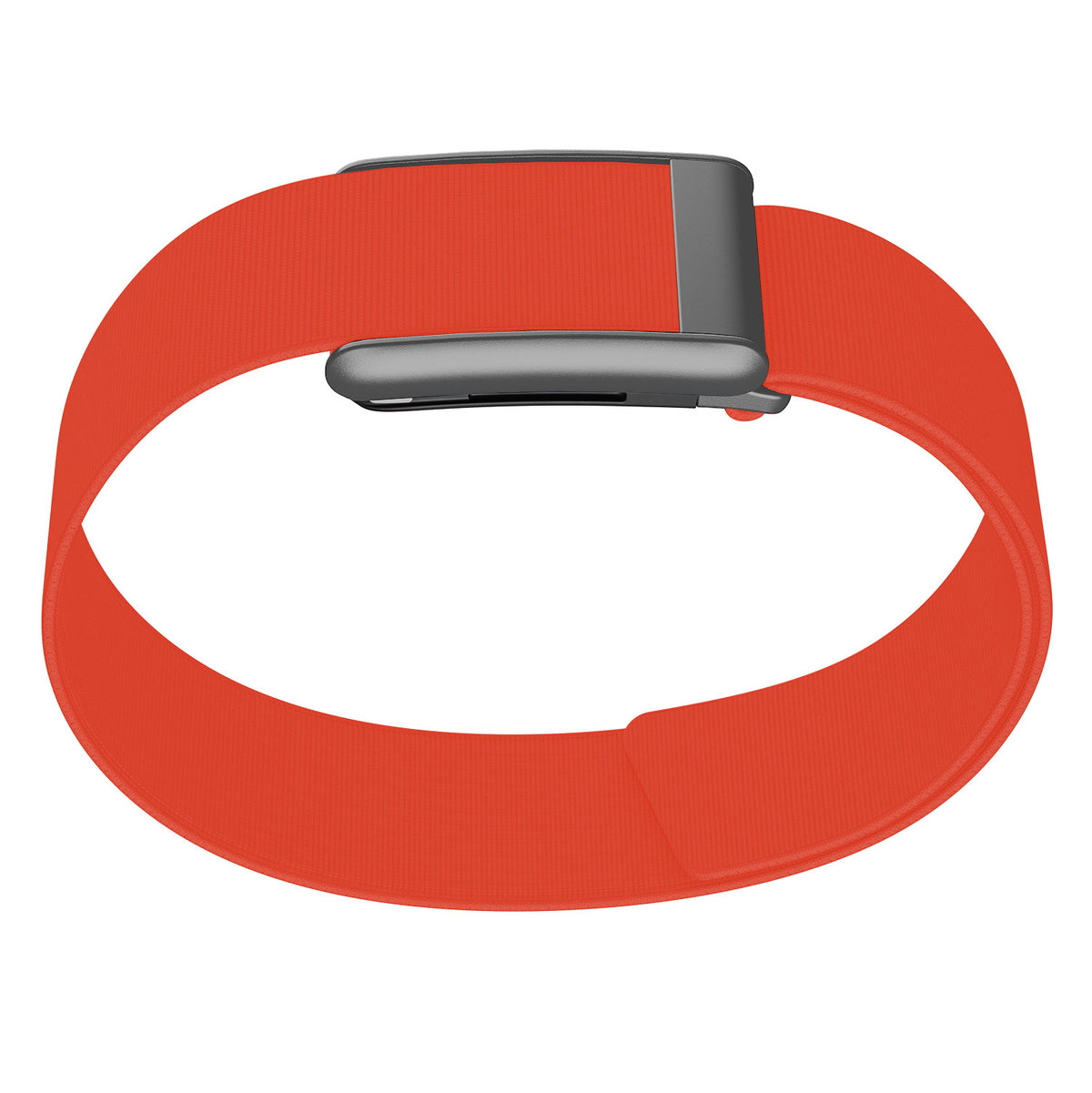 WHOOP 5.0 Bicep Band (Waterproof) — Matte Silver - 红色