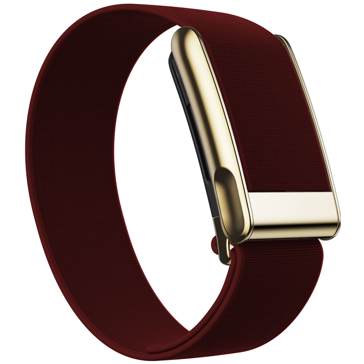 WHOOP 5.0 Waterproof Band — Titanium Gold (MG) - 深红色