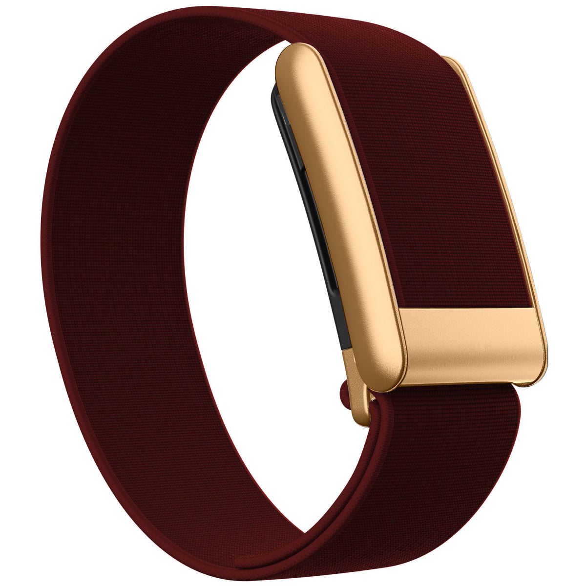 WHOOP 5.0 Waterproof Band — Matte Rose Gold - 深红色