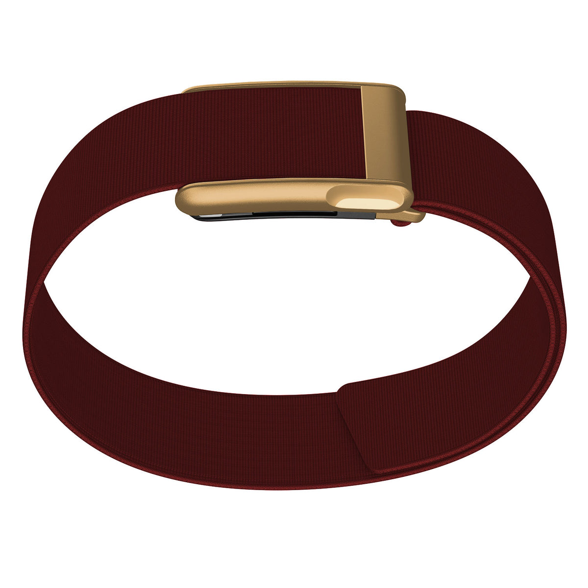 WHOOP 5.0 Bicep Band (Waterproof) — Matte Rose Gold (MG) - 深红色