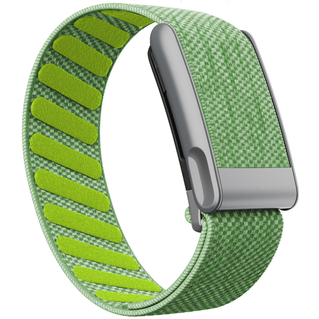 WHOOP 5.0 Standard Woven Band — Matte Silver (MG) - 青柠
