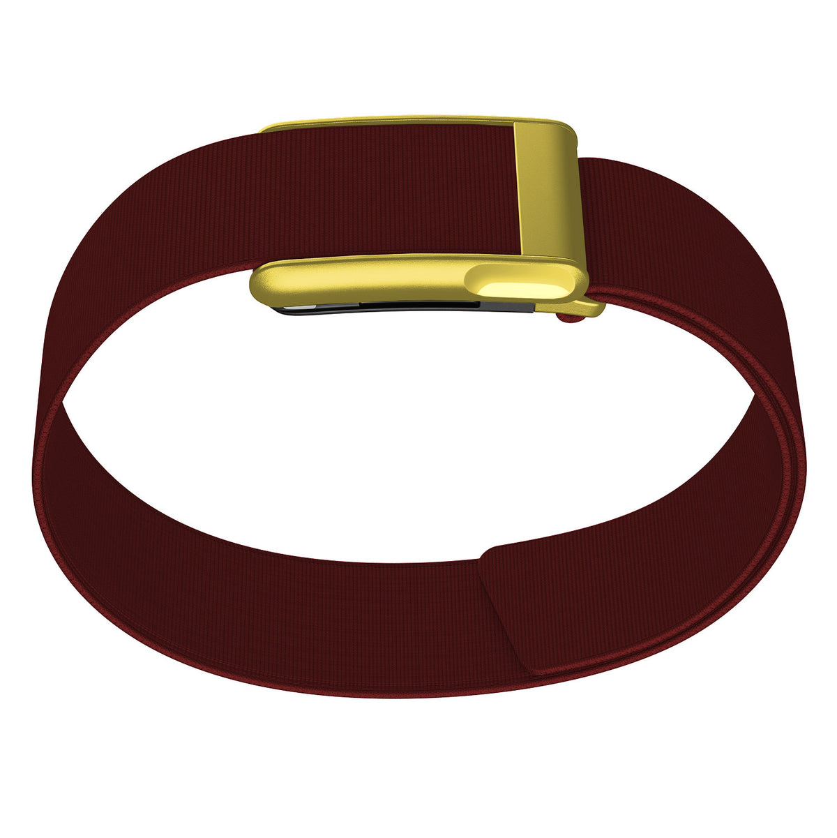 WHOOP 5.0 Bicep Band (Waterproof) — Matte Gold (MG) - 深红色